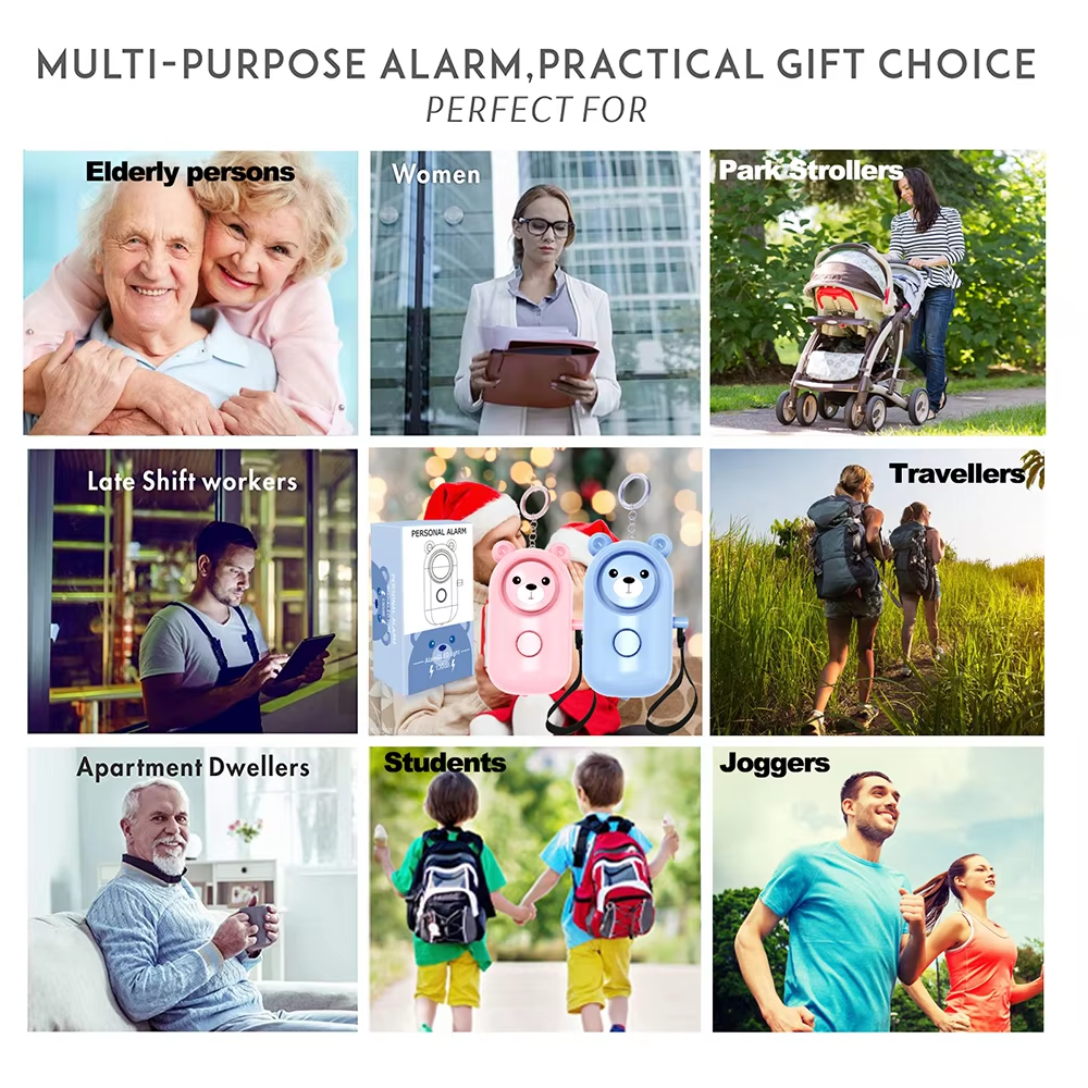 130dB Loud Self Defense Alarm  - Personal Alarm Keychain 评论和价格