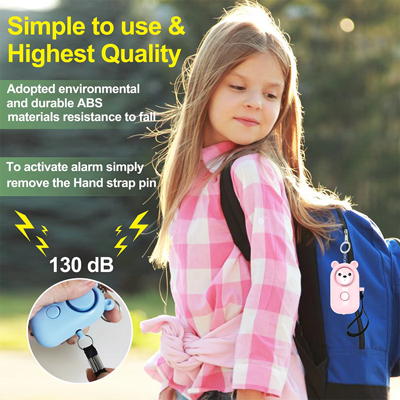 130dB Loud Self Defense Alarm  - Personal Alarm Keychain 评论和价格