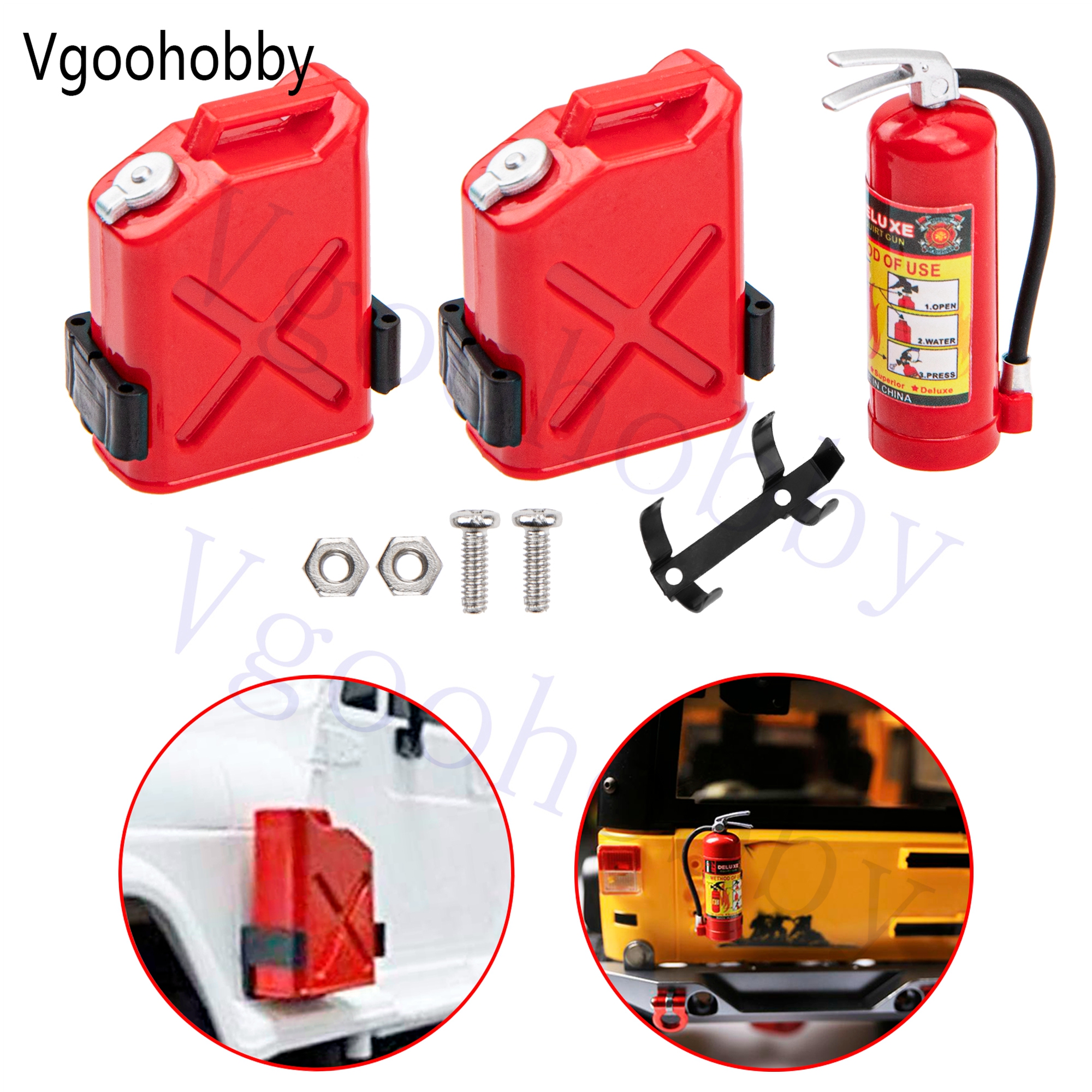 RC Simulation Decoration Plast - Fire Extinguisher Small 评论和价格