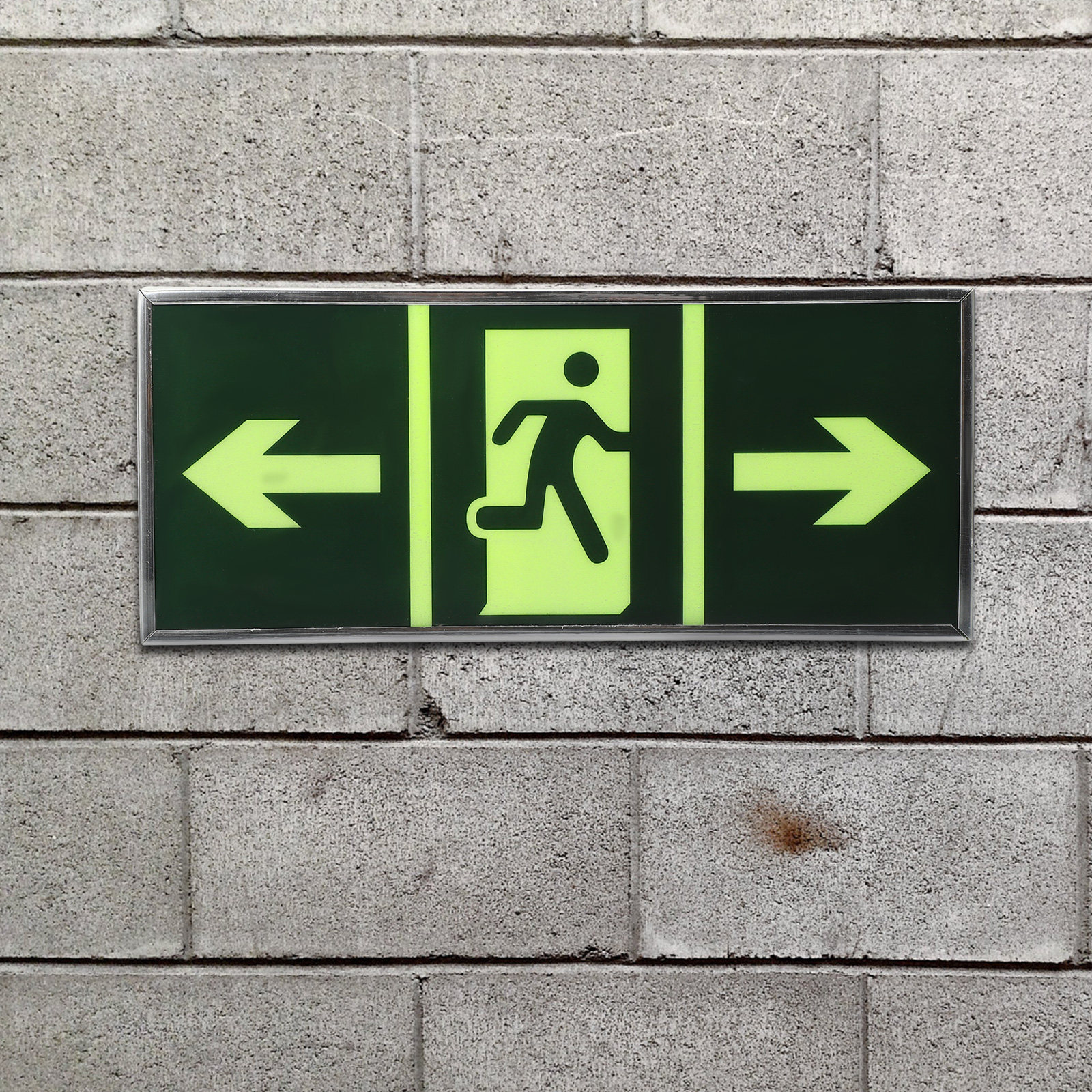 2Pcs Luminous Emergency Exit S - Emergency Exit Sign 评论和价格