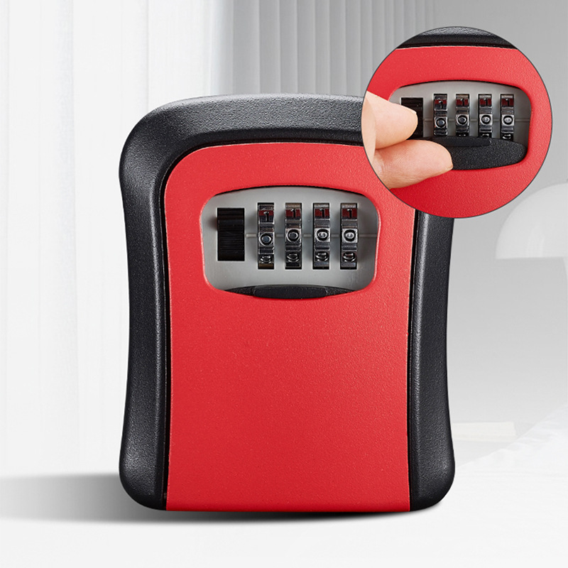 Wall Mount Key Lock Box 4 Digi - Lockbox Key Secure 评论和价格
