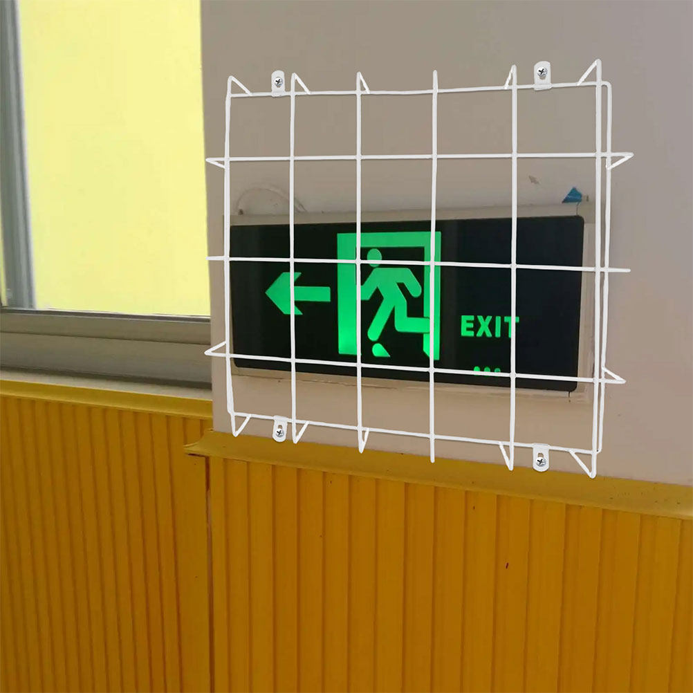 2Pcs Exit Sign Wire Cage Prote - Emergency Exit Sign 评论和价格