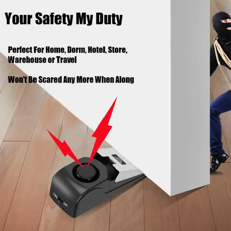 120db Wireless Door Stop Stopp - Door Stop Alarm 评论和价格