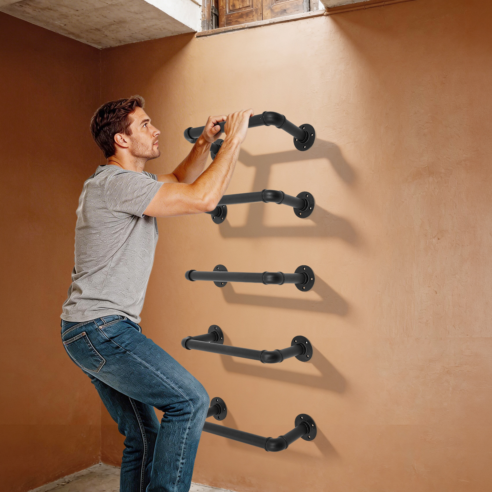 5 Pcs Wall Mounted Emergency E - Fire Escape Ladder 评论和价格
