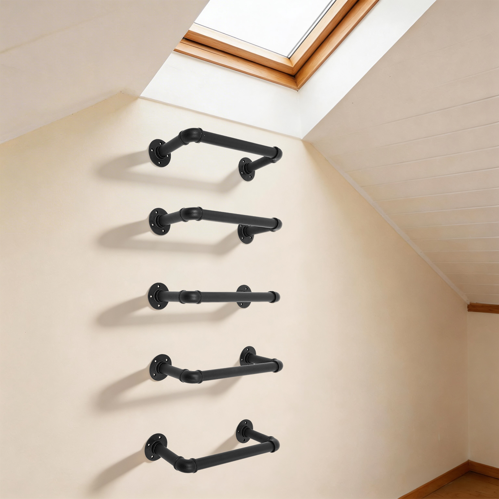 5 Pcs Wall Mounted Emergency E - Fire Escape Ladder 评论和价格
