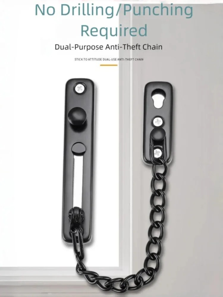 Multi-Color Stainless Steel An - Security Chain Door 评论和价格