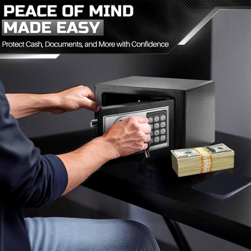 Digital Electronic Safe Box wi - Lockbox Key Secure 评论和价格