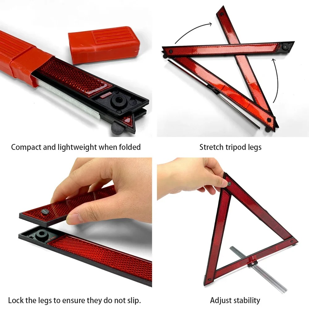 Car Tripod Folded Stop Sign Re - Emergency Exit Sign 评论和价格