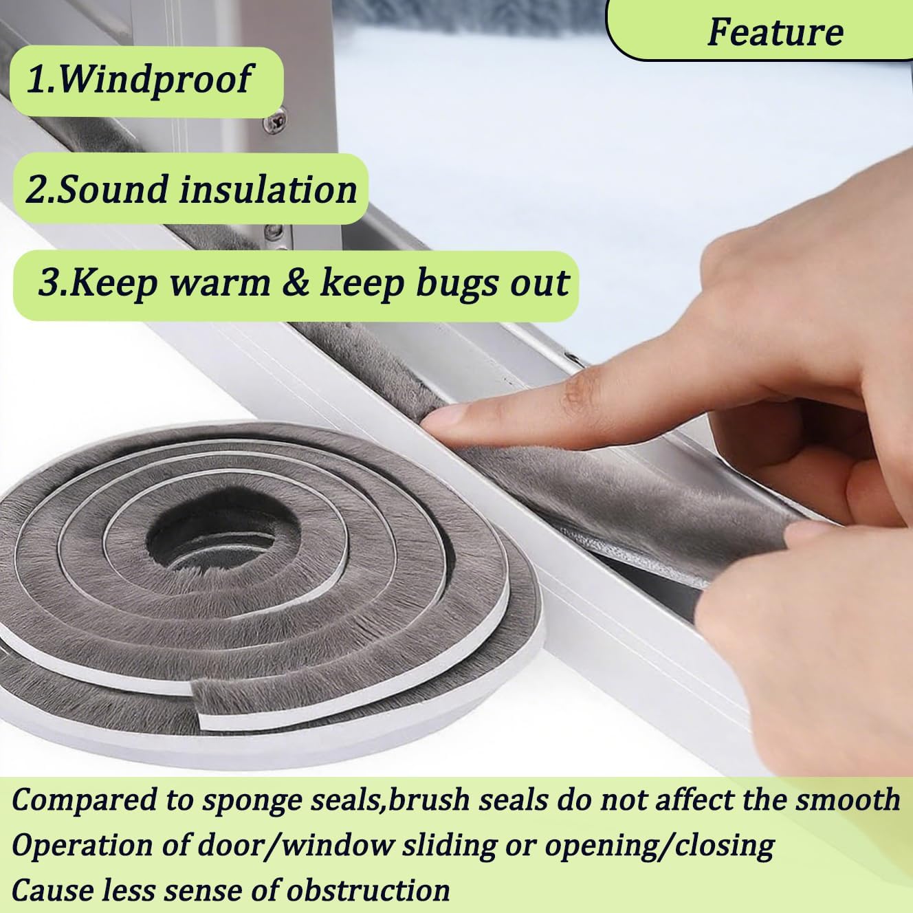 10M Self-adhesive Door Window  - Window Lock Bar 评论和价格