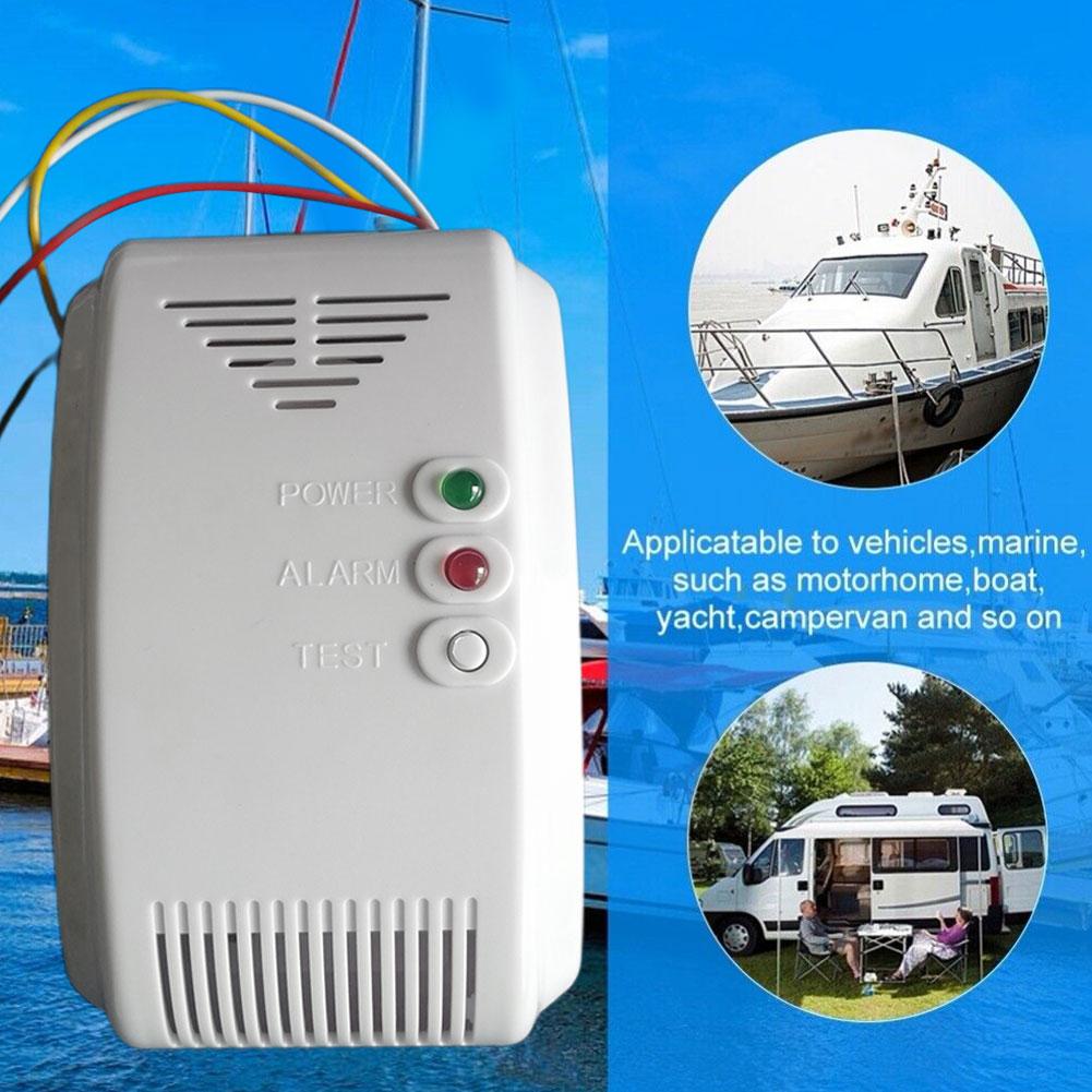 Propane Butane Sensor 12V Gas  - Smoke Detector Interconnected 评论和价格