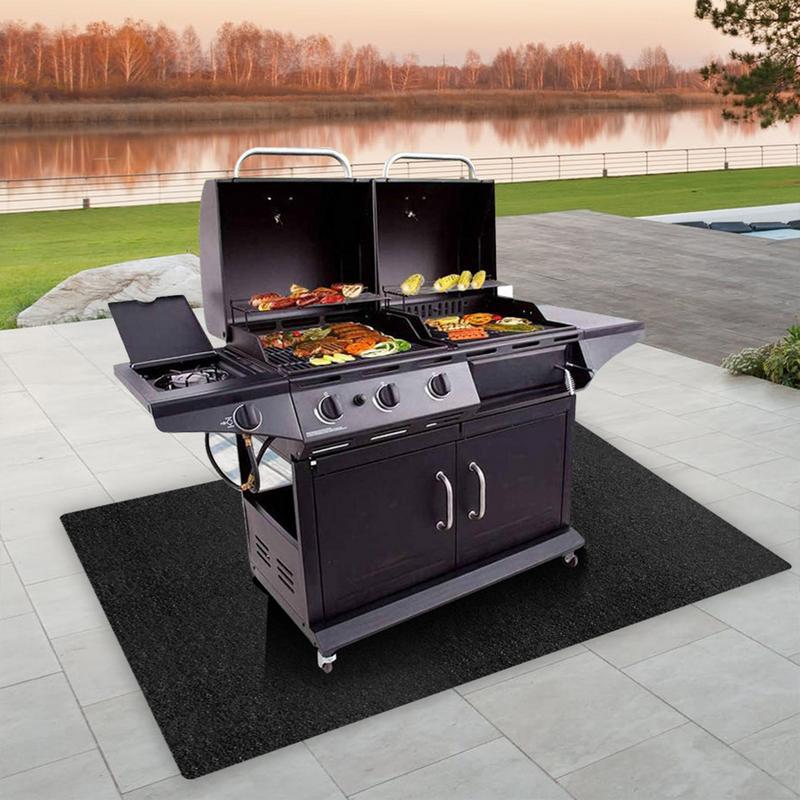 Under Grill Mat Fireplace Fire - Fire Blanket Kitchen 评论和价格