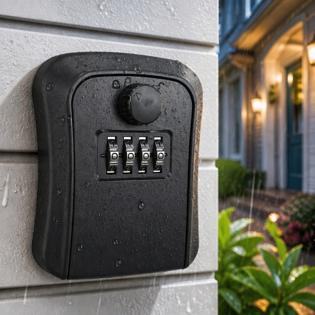 Key Lock Box Wall Mount Lockbo - Lockbox Key Secure 评论和价格
