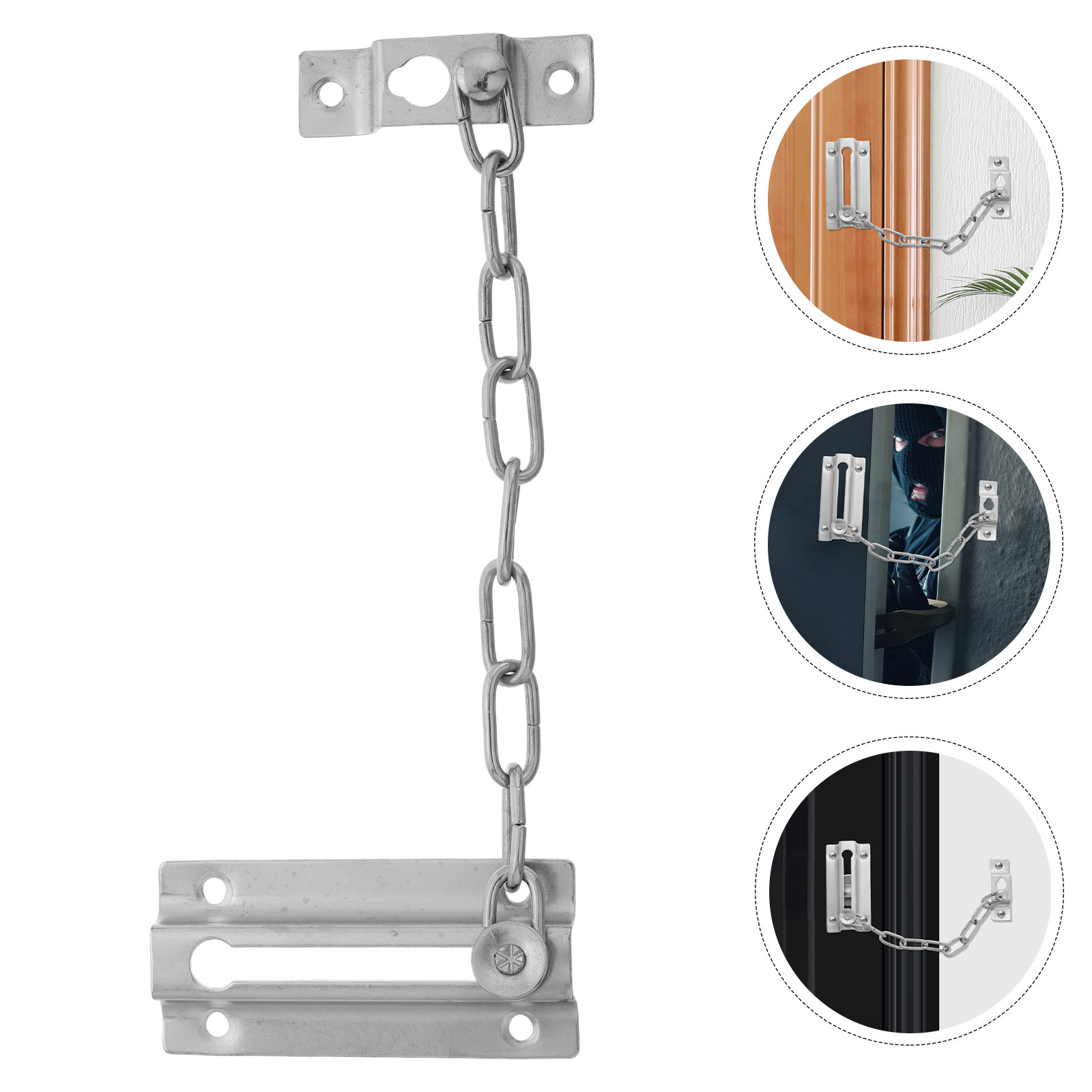 Anti-Theft Door Chain Lock Hea - Security Chain Door 评论和价格