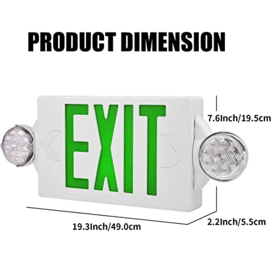 Emergency Exit Light, Adjustab - Emergency Exit Sign 评论和价格