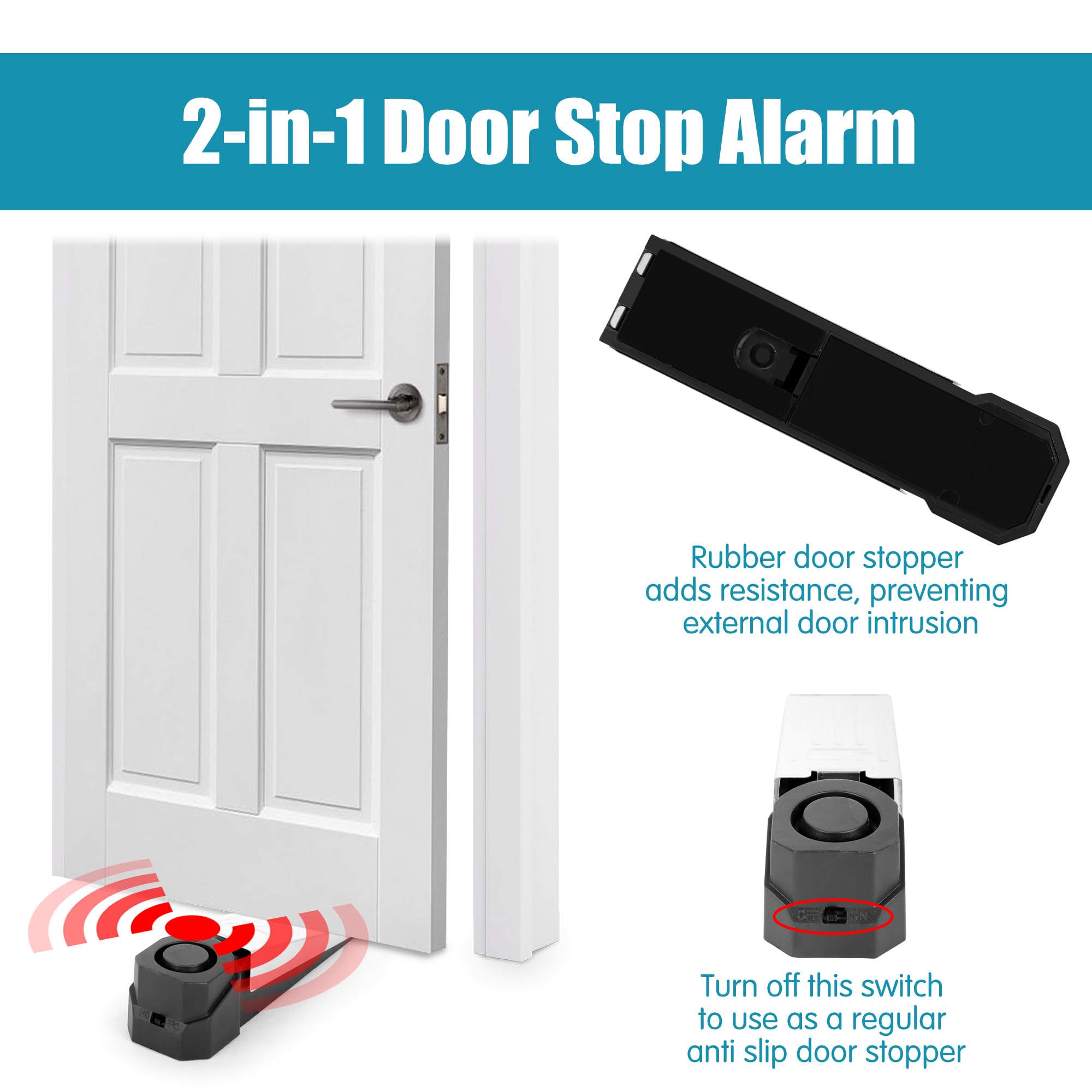 Wireless Door Stop Alarm Syste - Door Stop Alarm 评论和价格