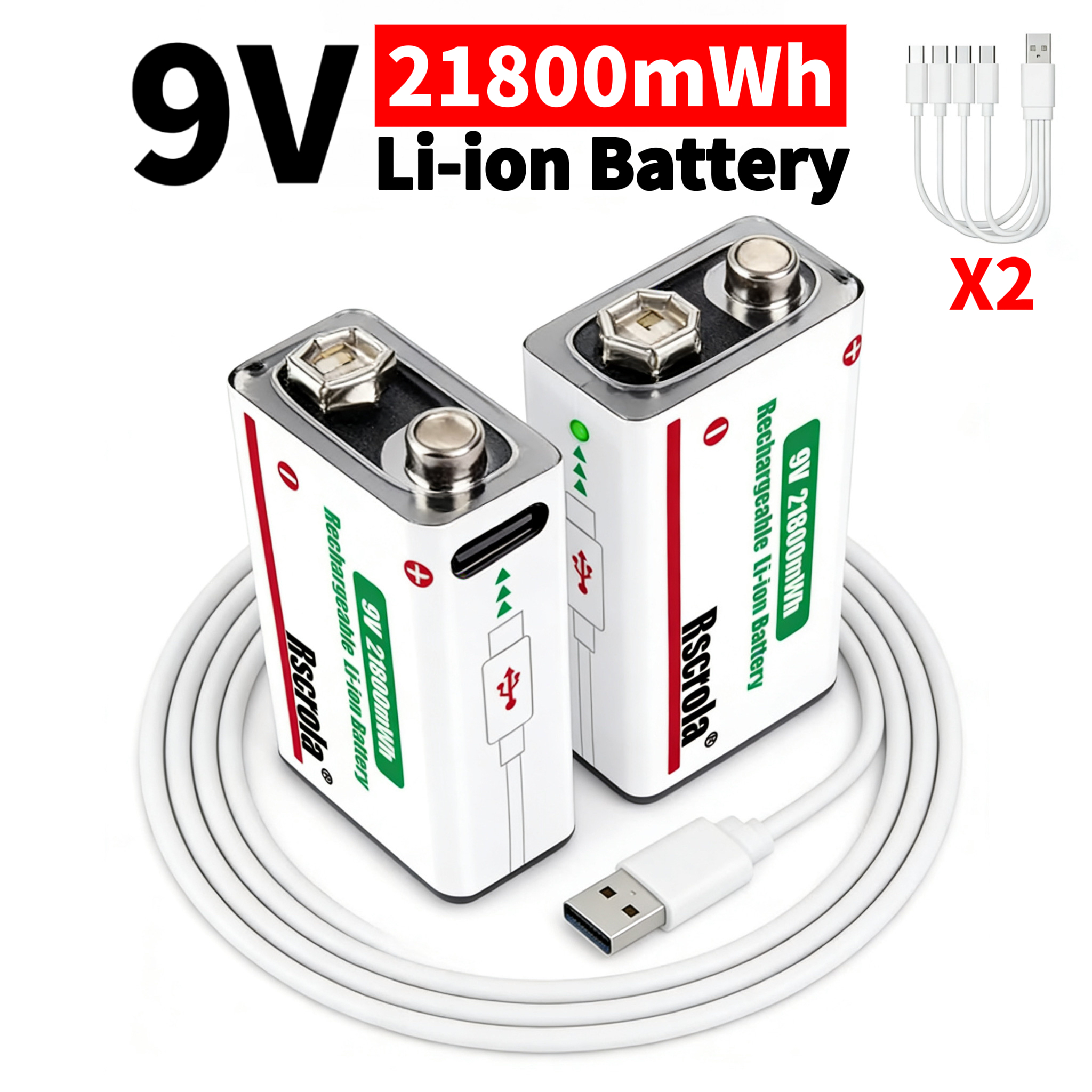 Long-Lasting 9V Rechargeable L - Smoke Detector Interconnected 评论和价格