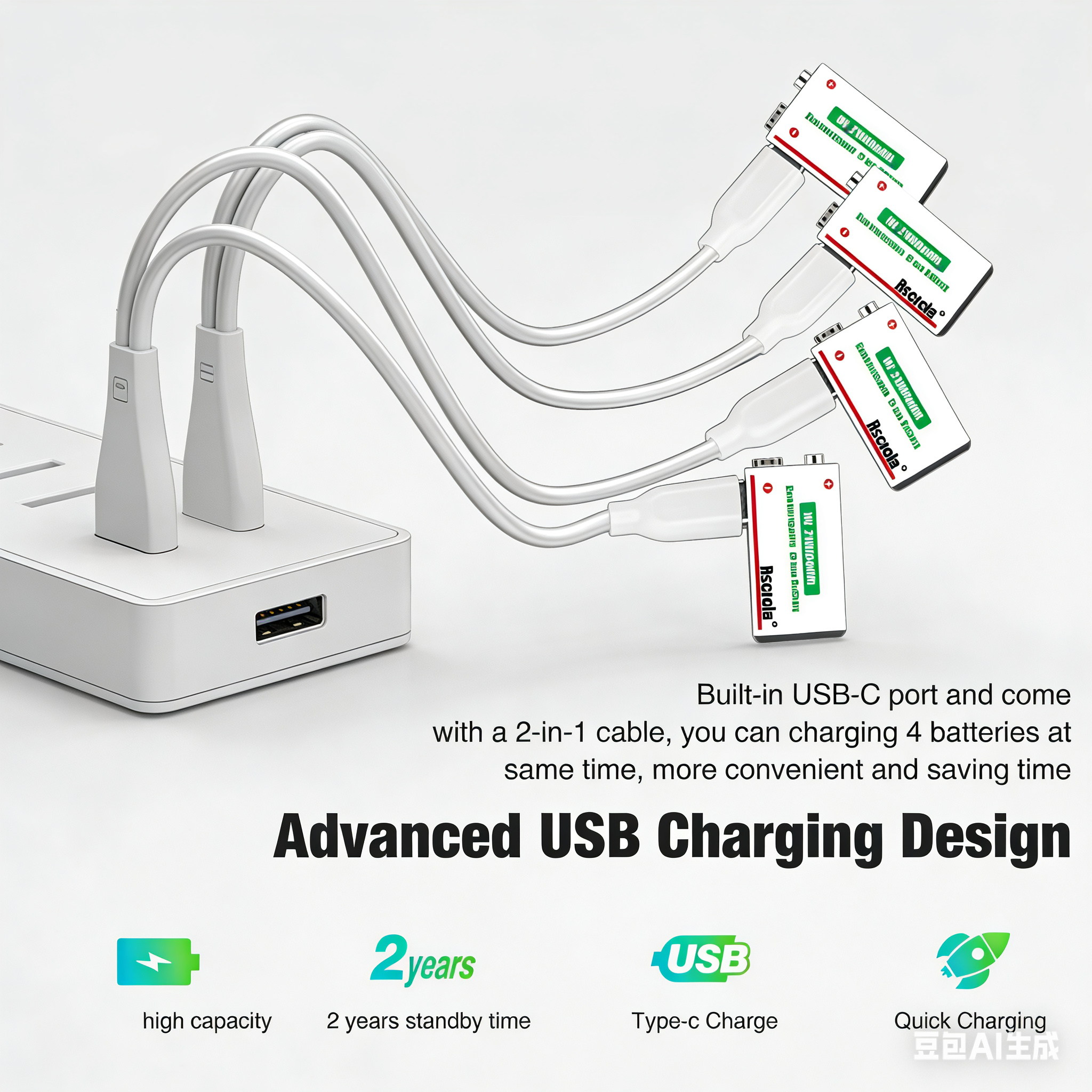 Long-Lasting 9V Rechargeable L - Smoke Detector Interconnected 评论和价格