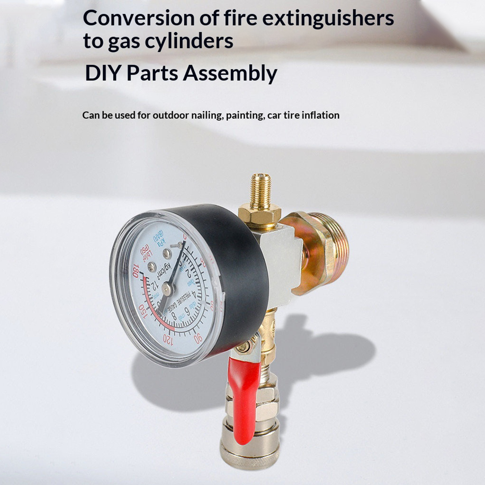 Small Air Tank Pressures Adapt - Fire Extinguisher Small 评论和价格