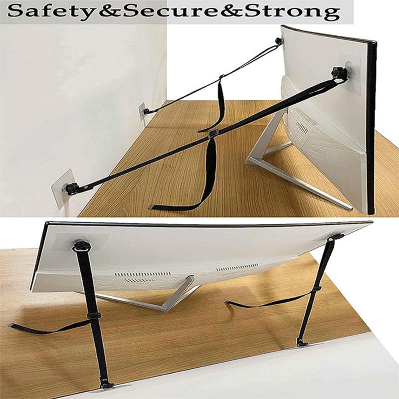 No Drill Adhesive Furniture An - Earthquake Anchor Strap 评论和价格