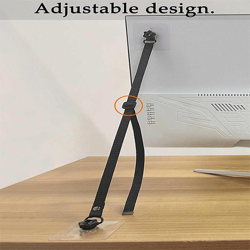 No Drill Adhesive Furniture An - Earthquake Anchor Strap 评论和价格