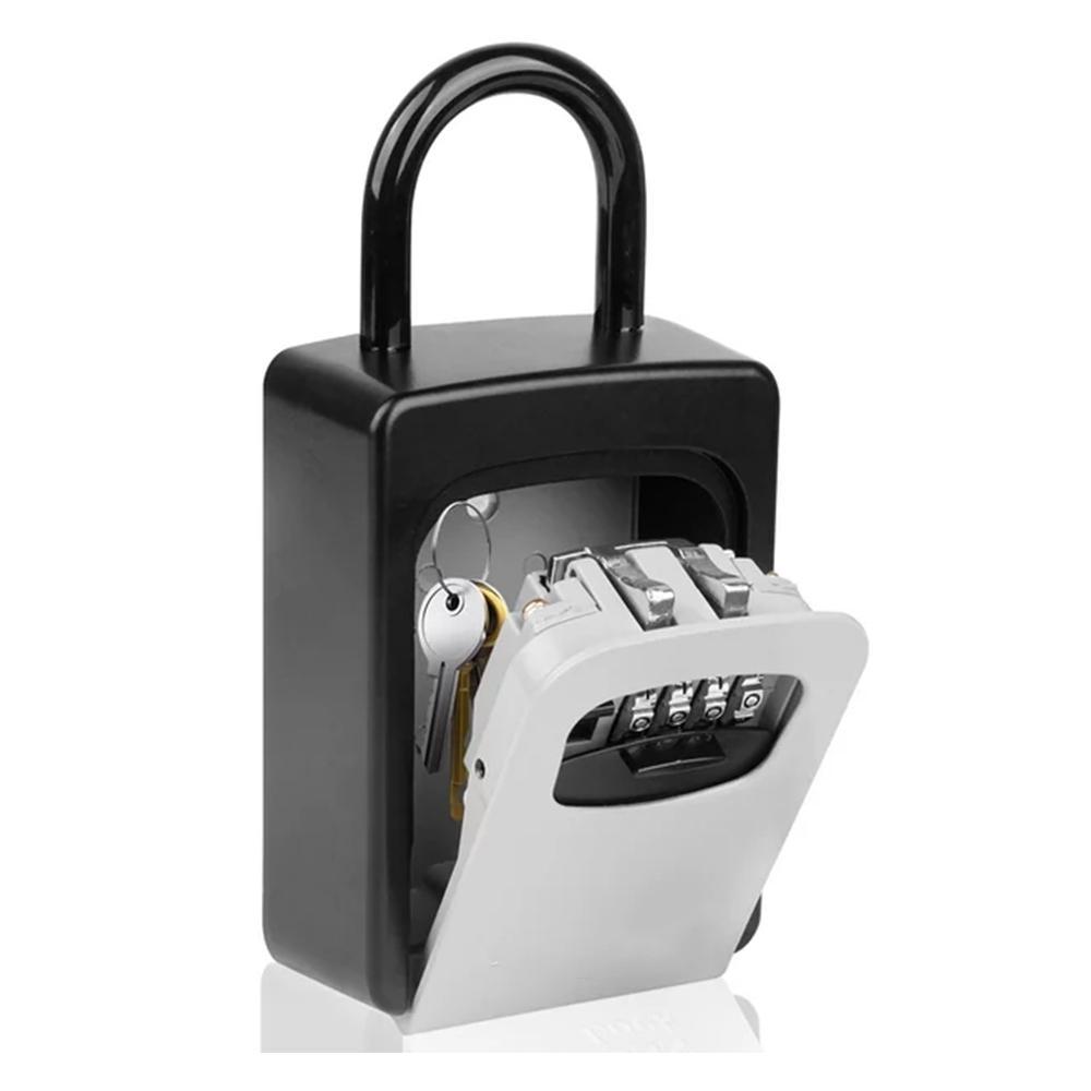 Wall Mount Key Lock Box 4 Digi - Lockbox Key Secure 评论和价格