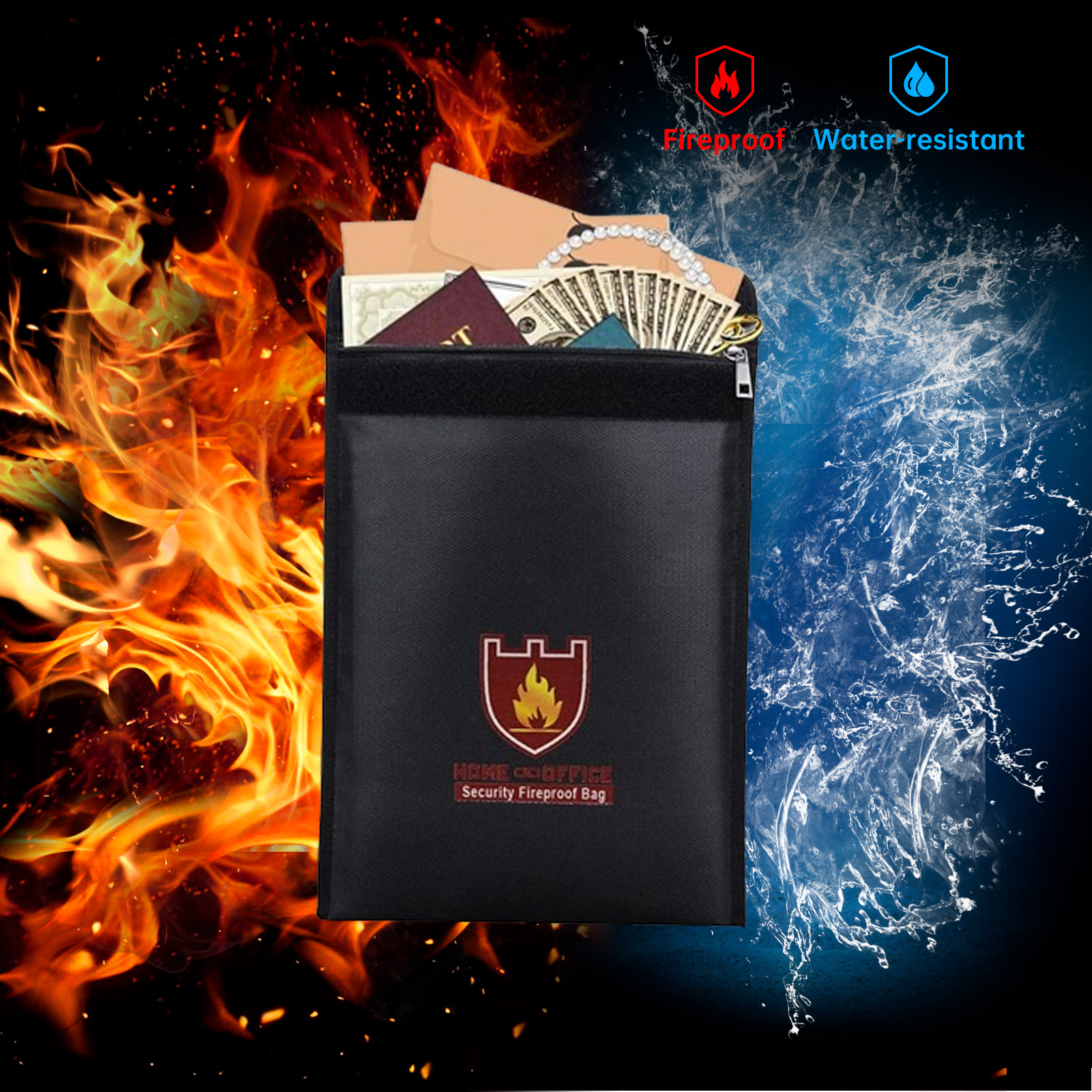 Fireproof and Waterproof Docum - Fire Safe Document 评论和价格