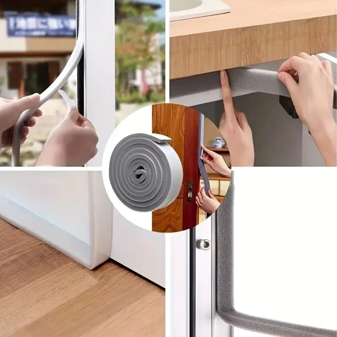 4M PU Sponge Foam Seal Strip T - Window Lock Bar 评论和价格