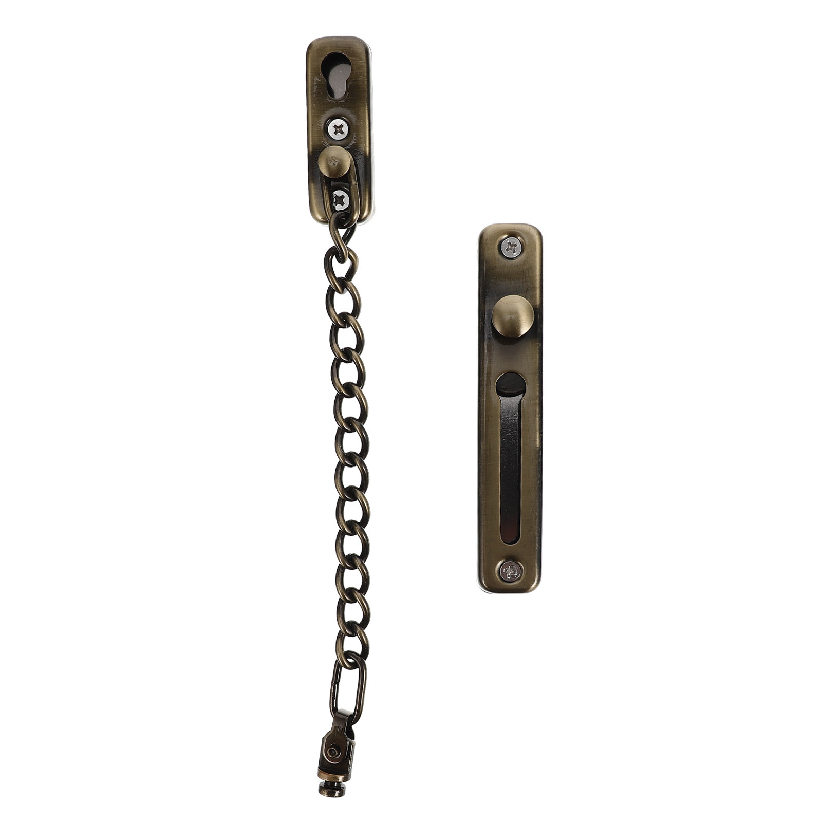 Punch Free Door Chain Lock Sta - Security Chain Door 评论和价格