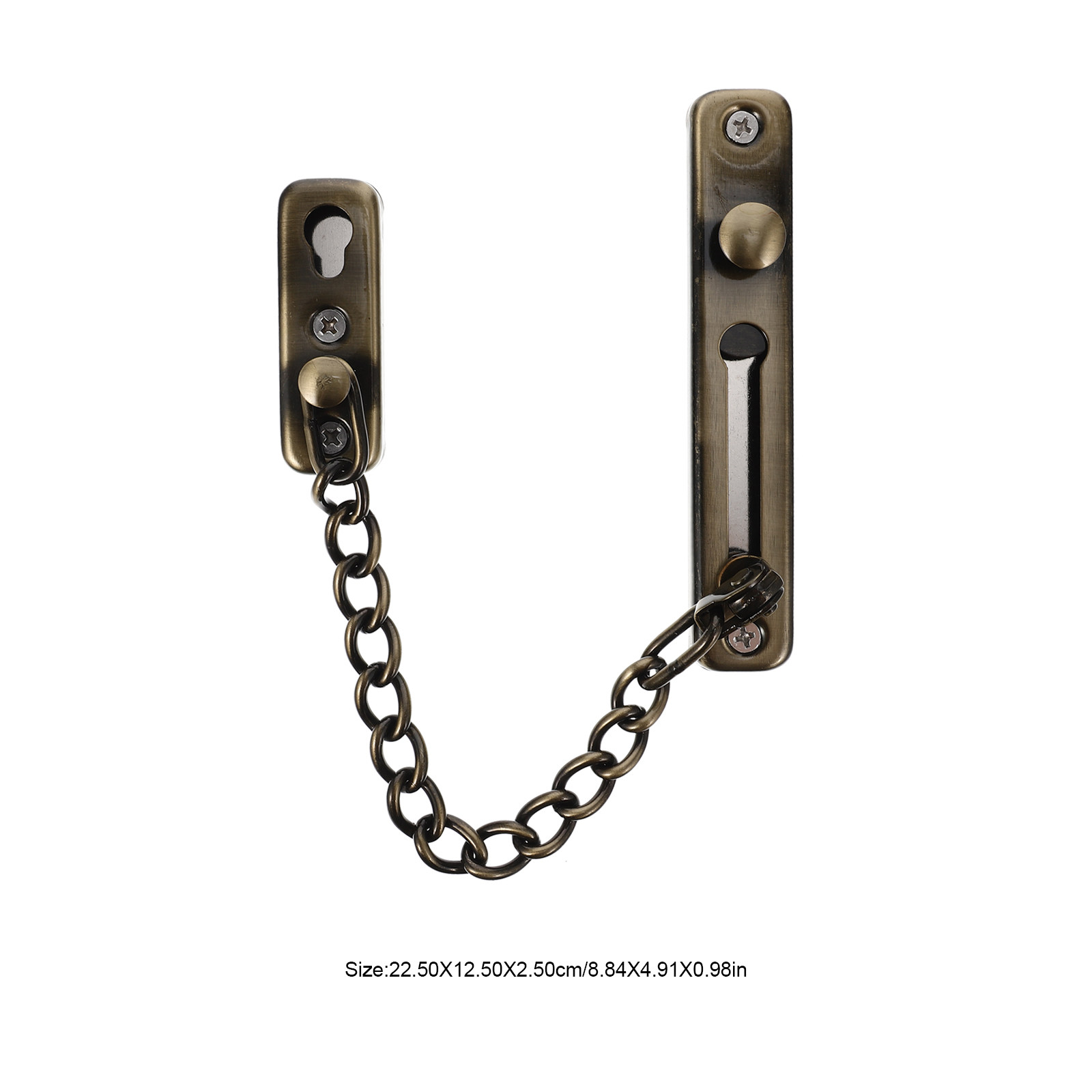 Punch Free Door Chain Lock Sta - Security Chain Door 评论和价格