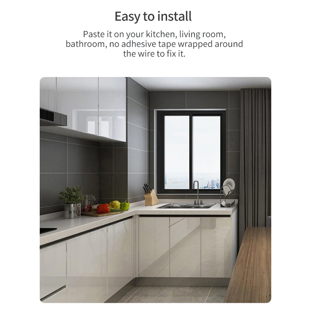 Haozee Tuya Smart ZigBee3.0 Sm - Water Alarm Sensor 评论和价格