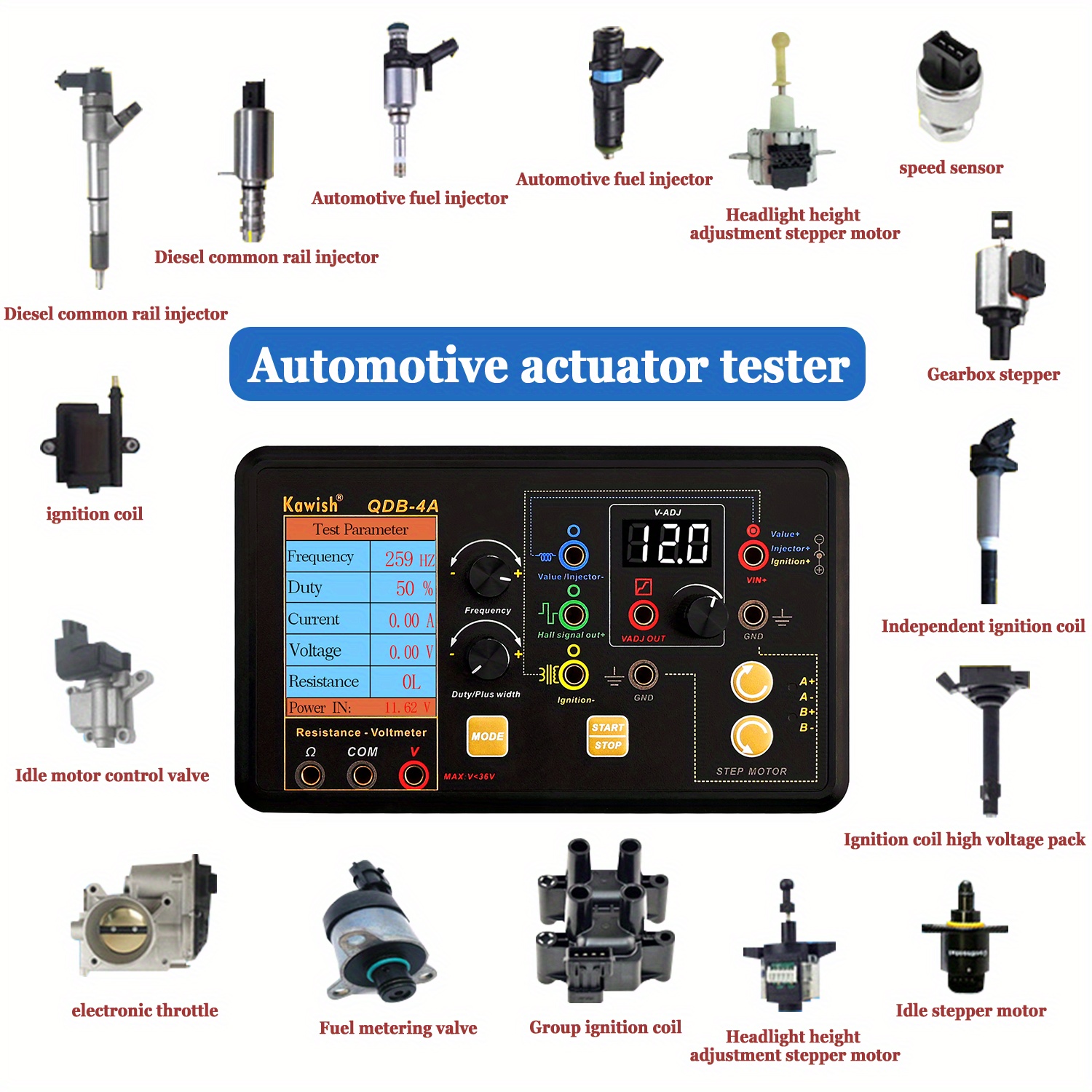 Auto Ignition Coil Test Inject - Co Detector Plug 评论和价格