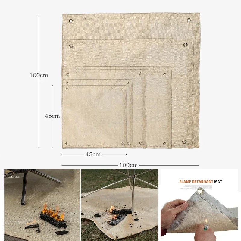 New Outdoor Camping Fireproof  - Fire Blanket Kitchen 评论和价格