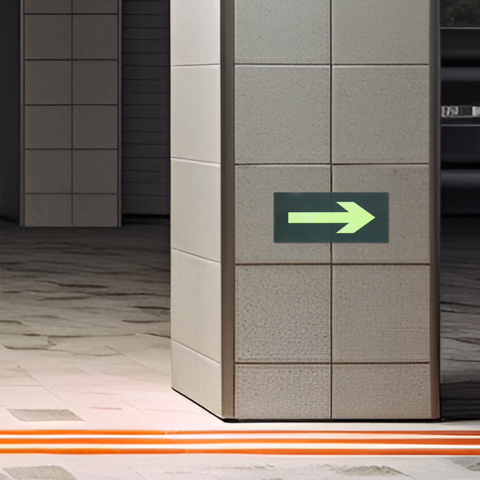 8Pcs Photoluminescent Waterpro - Emergency Exit Sign 评论和价格