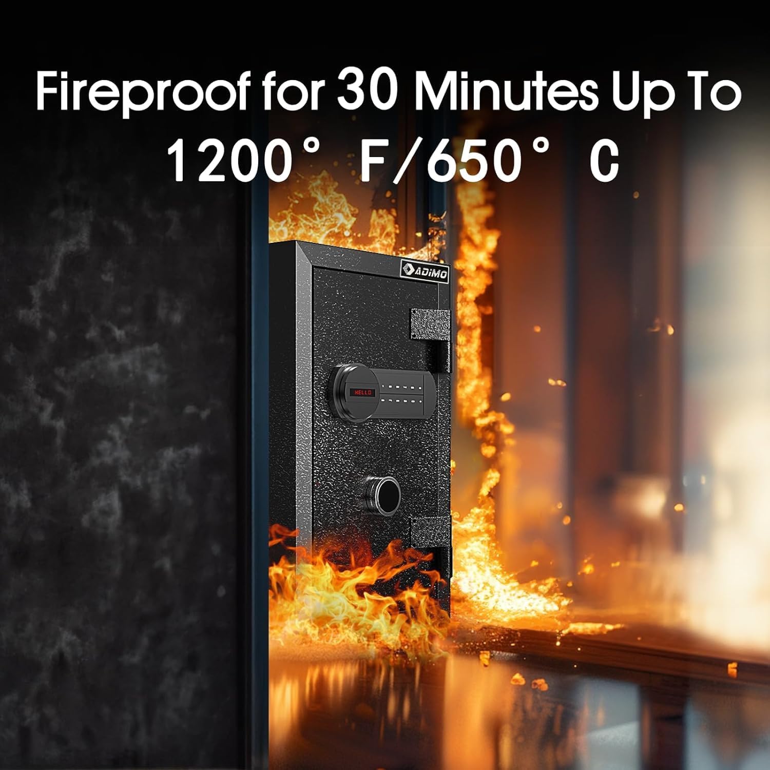 Heavy-Duty Fireproof Safe Box  - Fire Safe Document 评论和价格