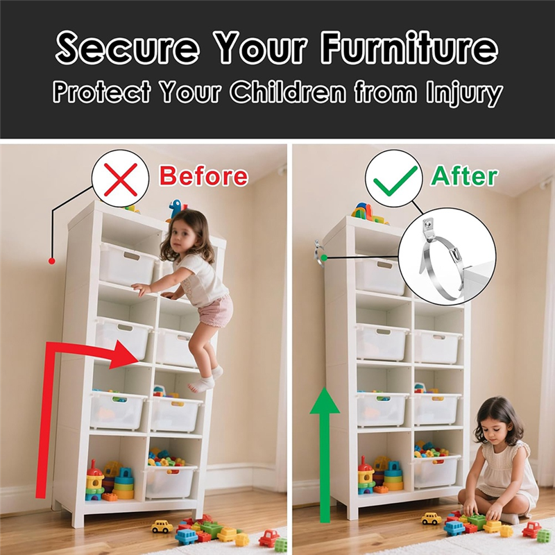 ABMS-For Baby-Proofing Furnitu - Earthquake Anchor Strap 评论和价格