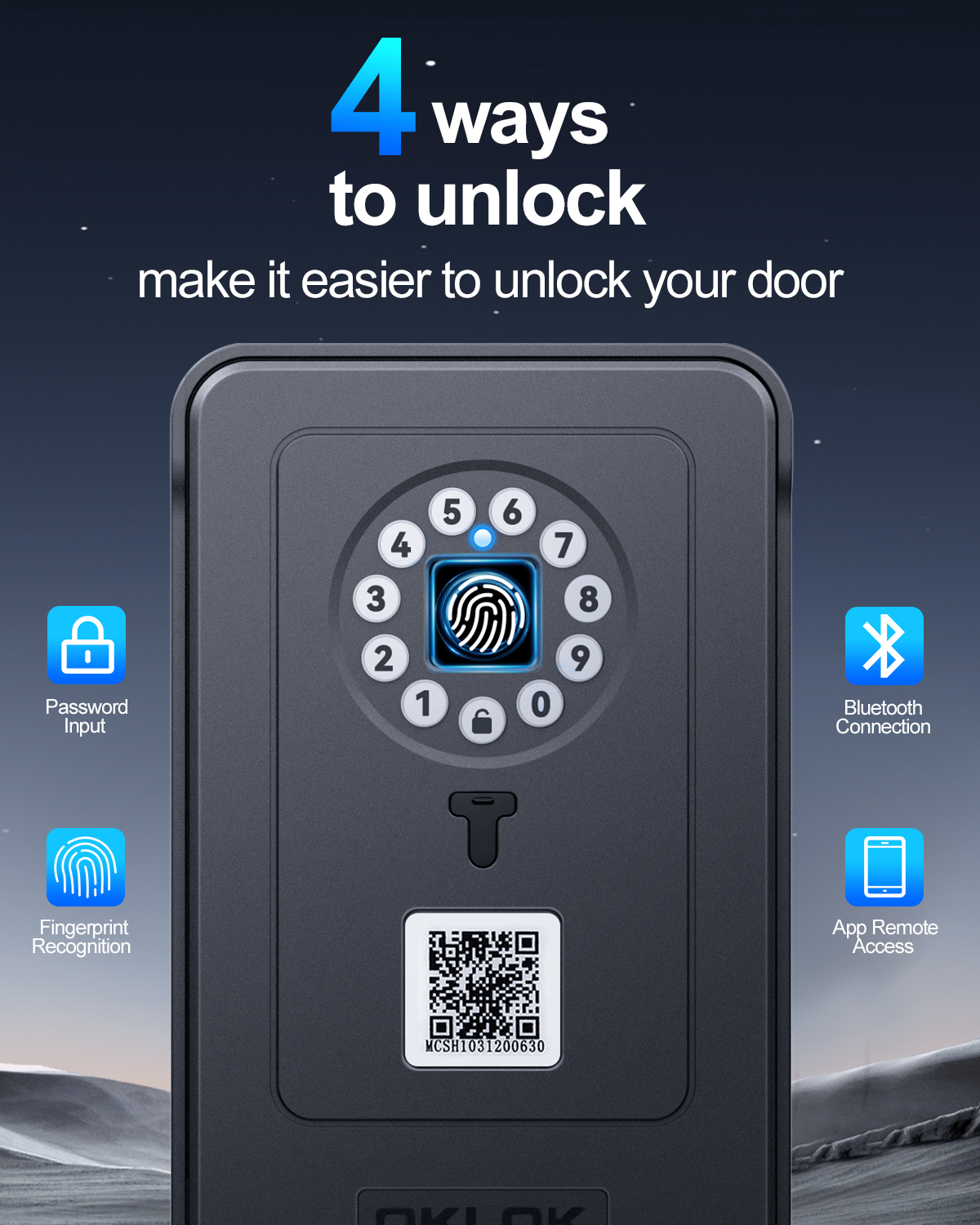 Wireless Smart lock Box Blueto - Lockbox Key Secure 评论和价格