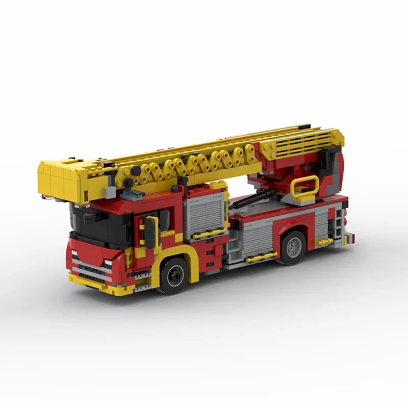 1079PCS MOC London Fire Brigad - Fire Escape Ladder 评论和价格