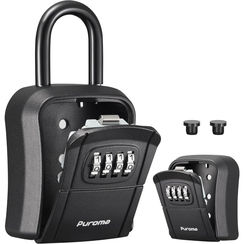 Key Lock Box, Portable Combina - Lockbox Key Secure 评论和价格