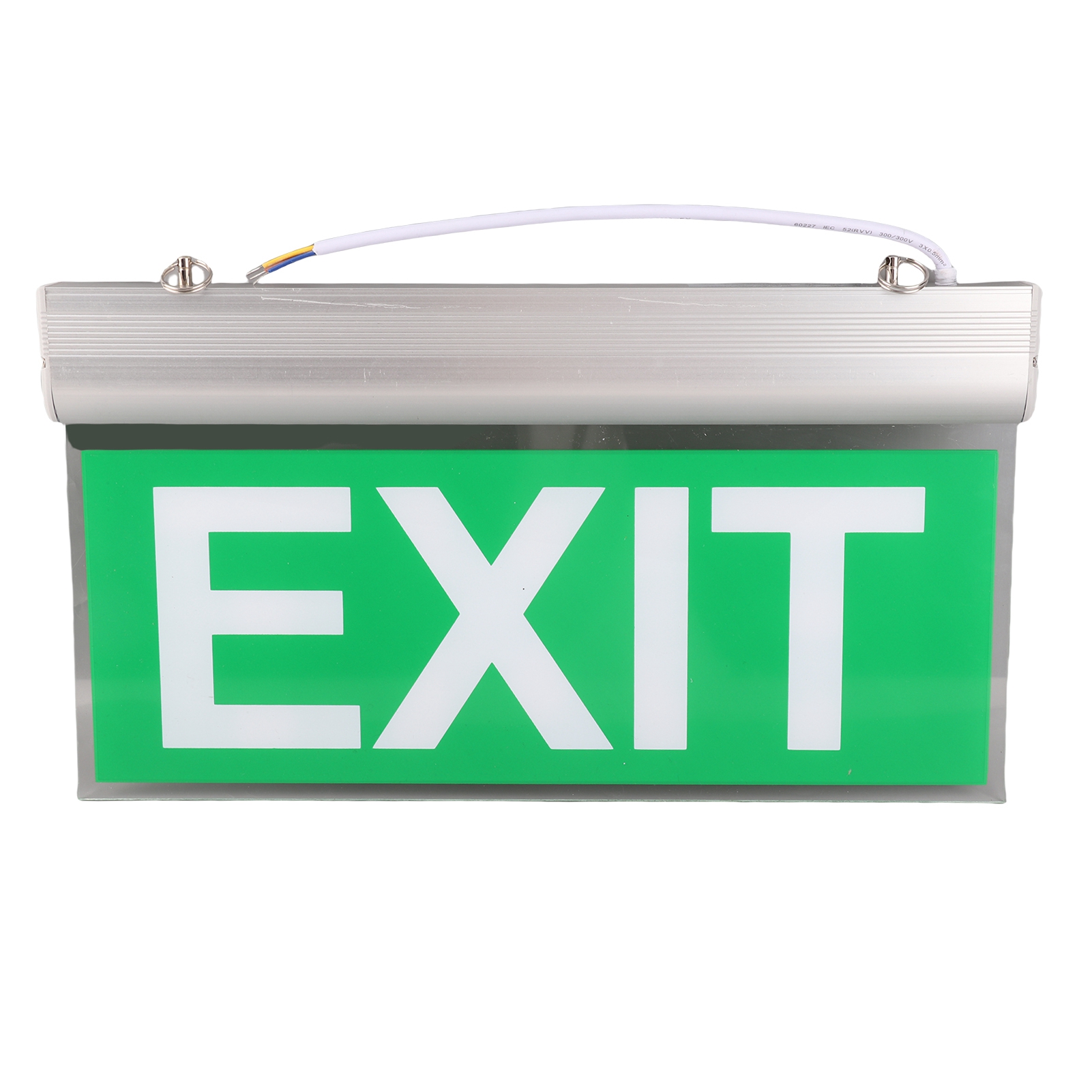 110-220V 3W 12LED Acrylic Emer - Emergency Exit Sign 评论和价格