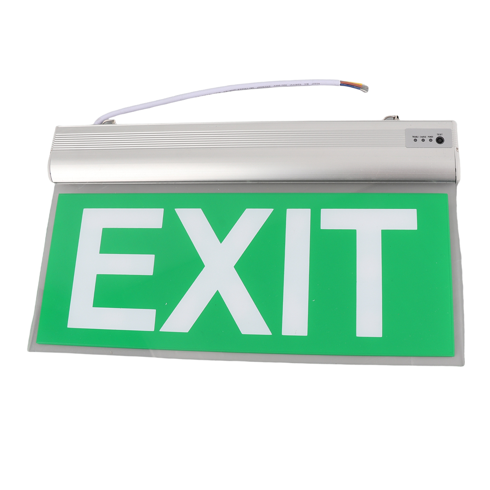 110-220V 3W 12LED Acrylic Emer - Emergency Exit Sign 评论和价格