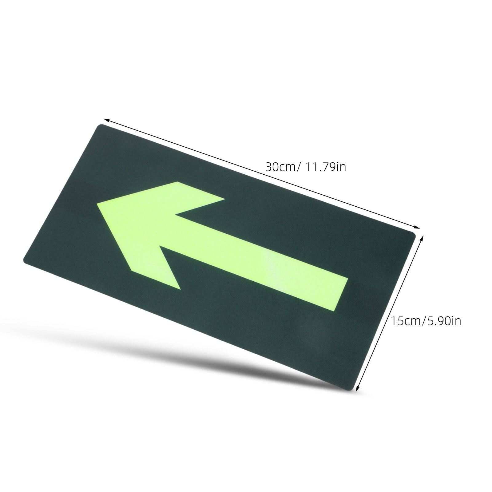 8Pcs Luminous Emergency Fire E - Emergency Exit Sign 评论和价格