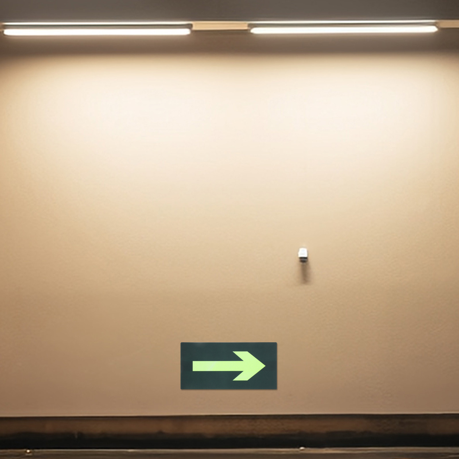 8Pcs Fire Evacuation Arrow Sti - Emergency Exit Sign 评论和价格