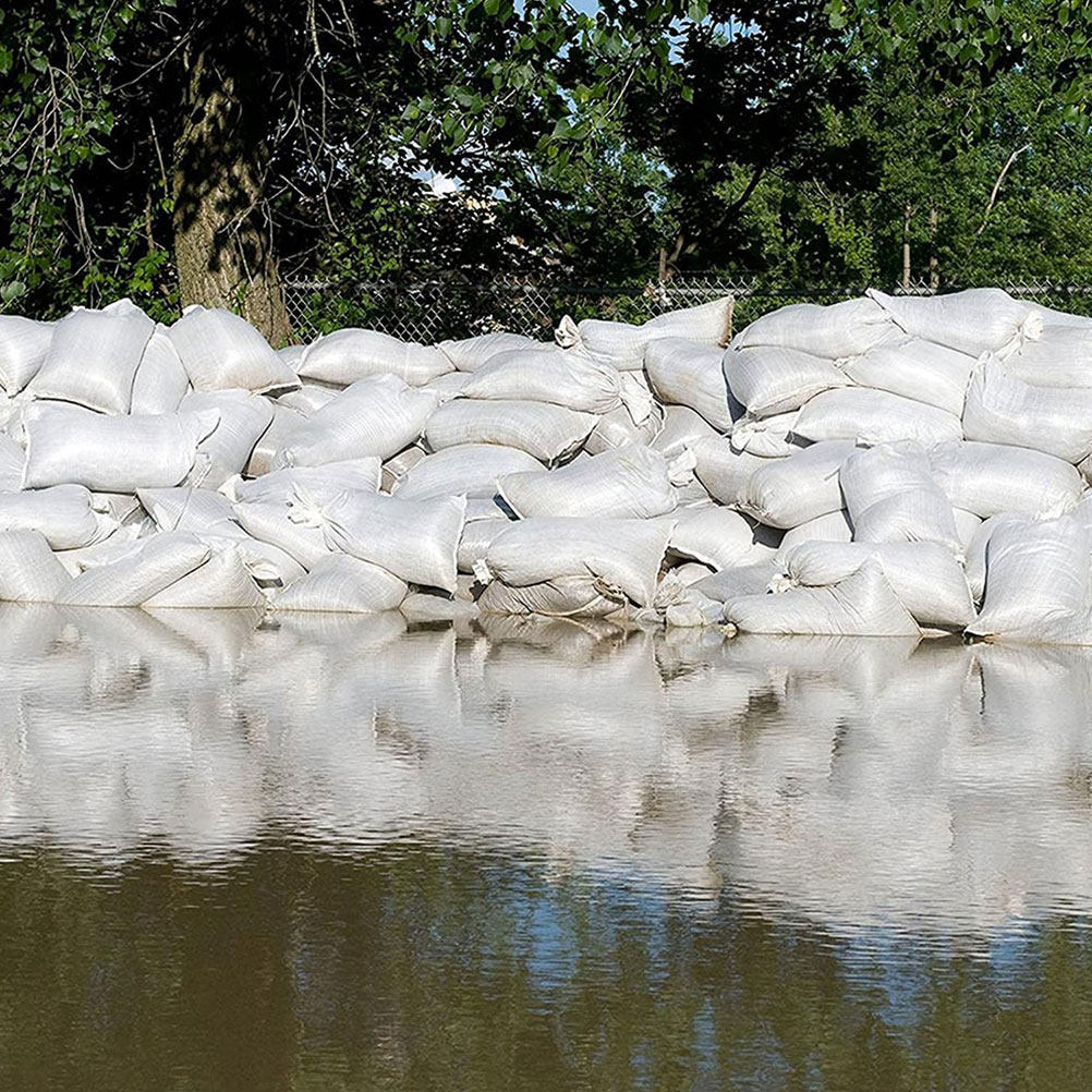 10Pcs Waterproof Woven Sandbag - Flood Barrier Bag 评论和价格