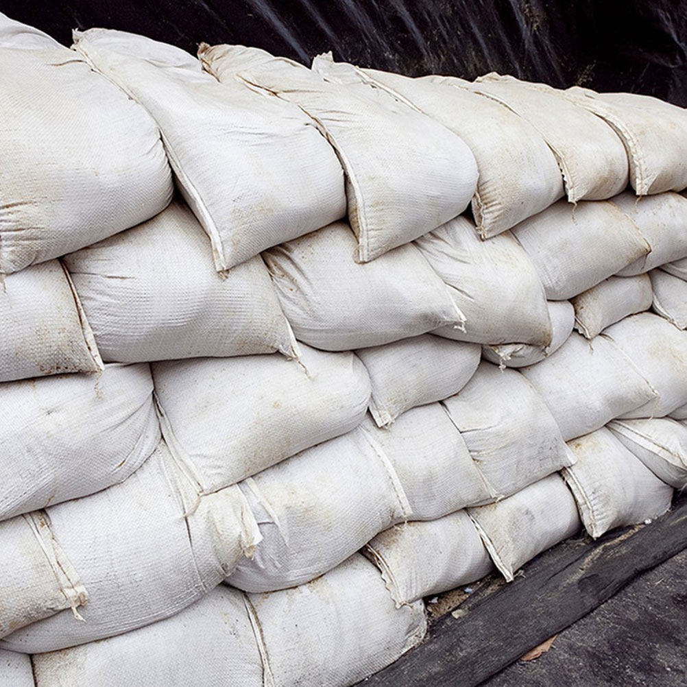 10Pcs Waterproof Woven Sandbag - Flood Barrier Bag 评论和价格