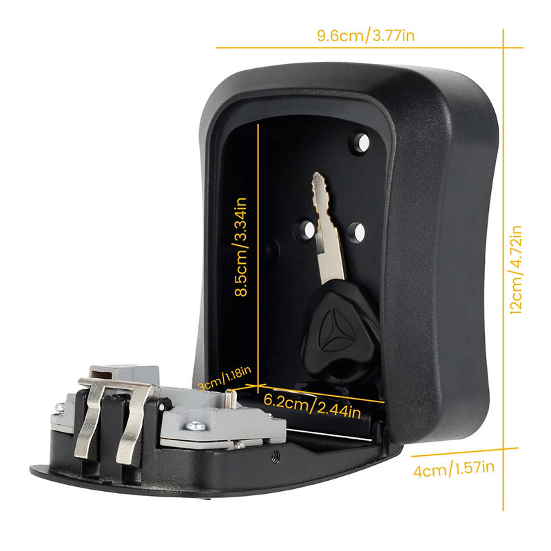 Wall Mount Key Storage Secret  - Lockbox Key Secure 评论和价格