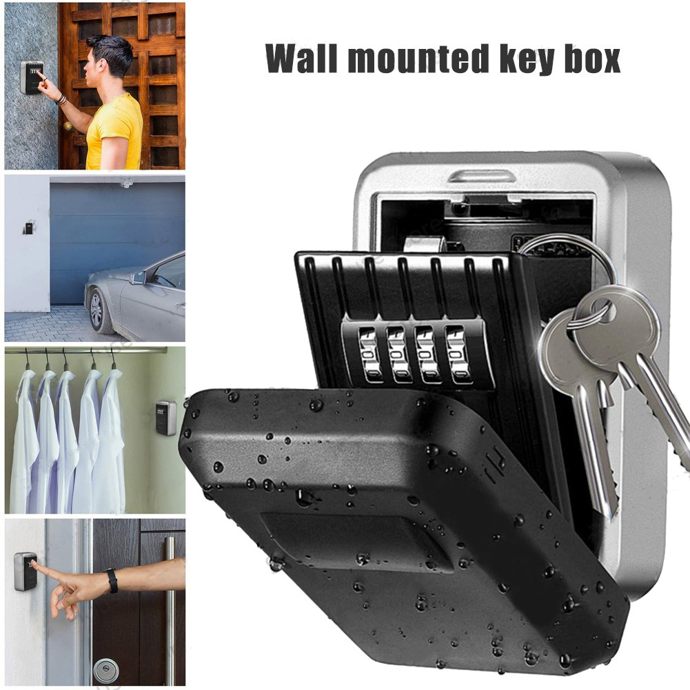 Wall Mount Key Storage Secret  - Lockbox Key Secure 评论和价格