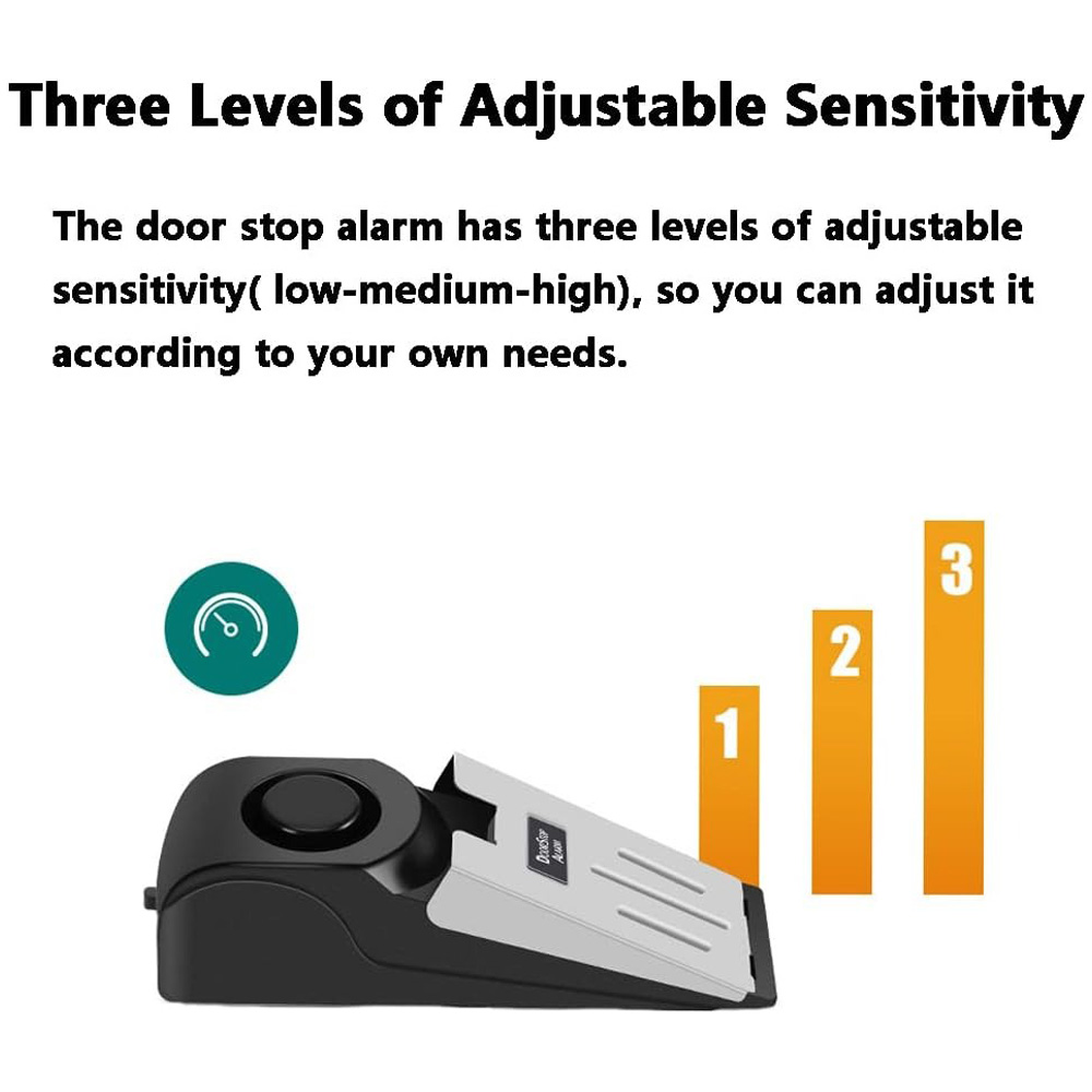 Door Stop Alarm with 120dB Sec - Door Stop Alarm 评论和价格