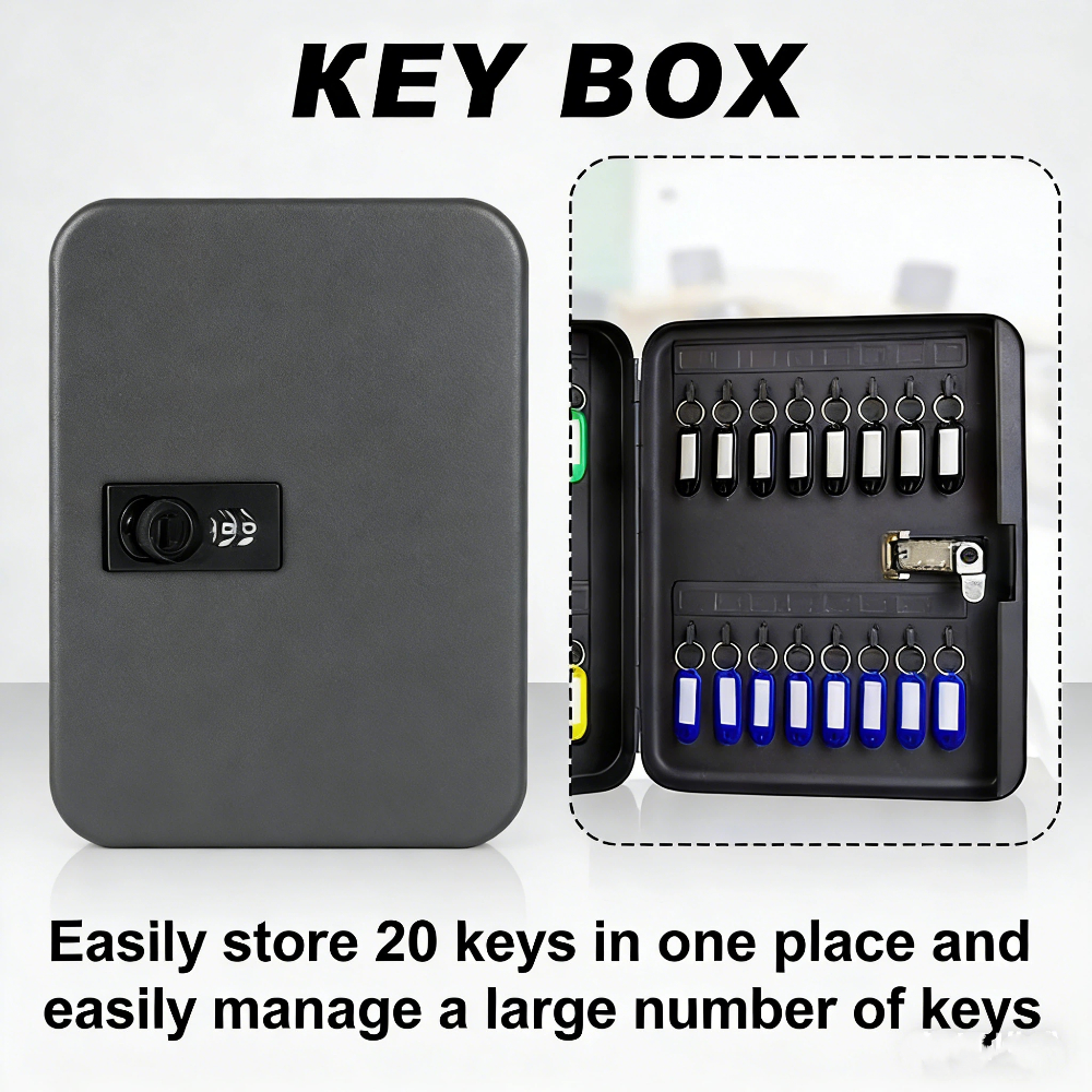 Combination Key Cabinet 20 Key - Lockbox Key Secure 评论和价格