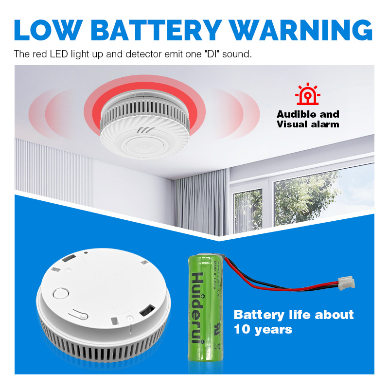 Powered Hotel Smart Wireless T - Smoke Detector Interconnected 评论和价格