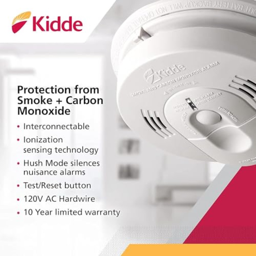 Hardwired interconnect smoke C - Smoke Detector Interconnected 评论和价格